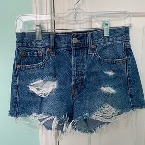 jean shorts